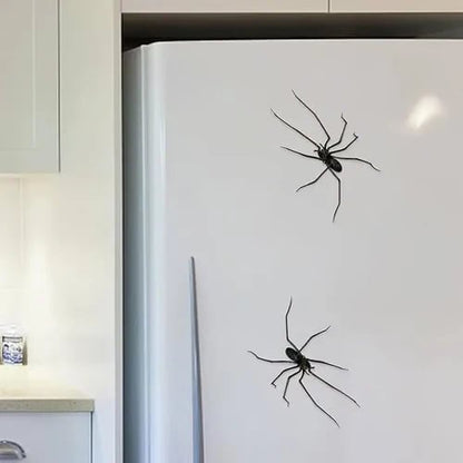 🏆New Year Sale 49% OFF🕷Spider Fridge Magnet 🎁Realistic Spider Magnets, for Refrigerator, Garage Door, or Car