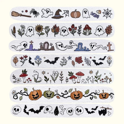 🔥Last Day: 50 % OFF -✨  Halloween Embroidery Pattern Set
