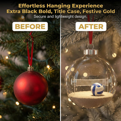 🎁Limited release-🌲Christmas Gift--⚾Sports Holiday Ornament(BUY 7 FREE SHIPPING)