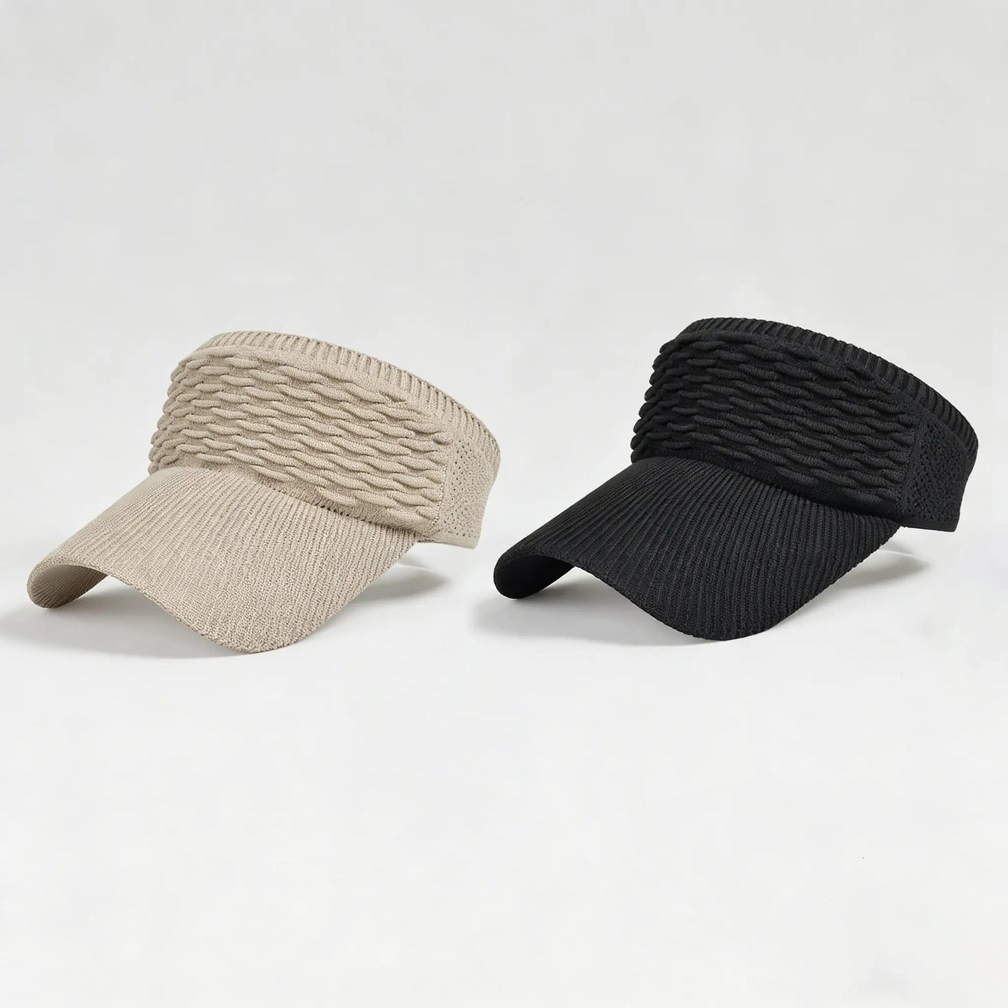 🌓Last Day 49% OFF-👒 2-Pack Women's High Ponytail Sun Visor Hats