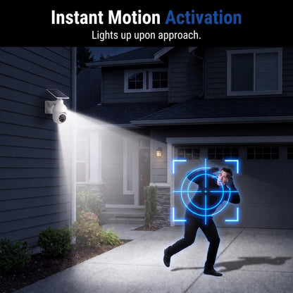 ⏰Sale 49% OFF - Solar-Powered Simulated Surveillance Camera Street Light
