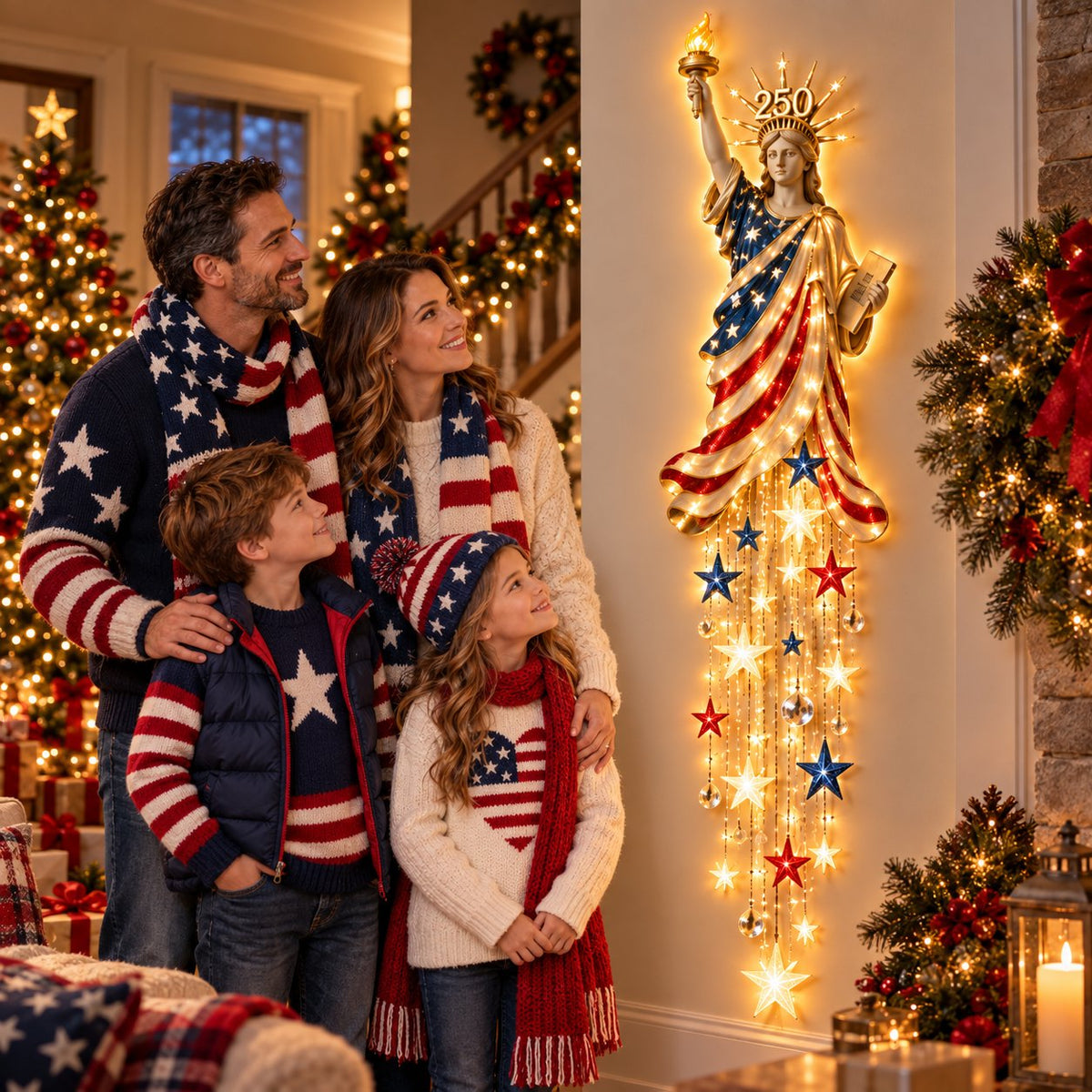 🇺🇸 250th Anniversary Liberty Wall Light