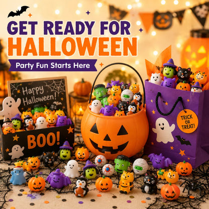 🔥Last Day 50% OFF - 🎃 Halloween Mochi Squishy Toys