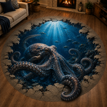 ✨🐋50% OFF Ocean Portal Illusion Rug™ - 🌊A Realistic 3D Ocean World Beneath Your Feet