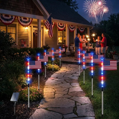 🏆🏆Flash Sale-49% OFF⚡ 50K+ SOLD! 3 x 6 Ft LED Patriotic Bunting Banner for America’s 250th