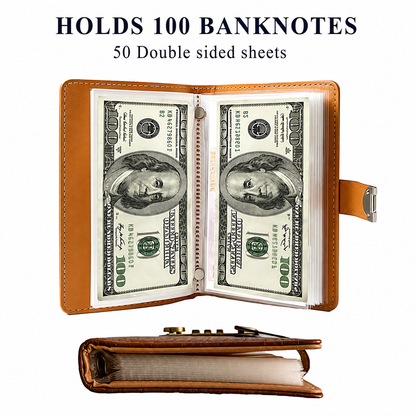 👛 100 Transparent Pocket Currency Collectors Album