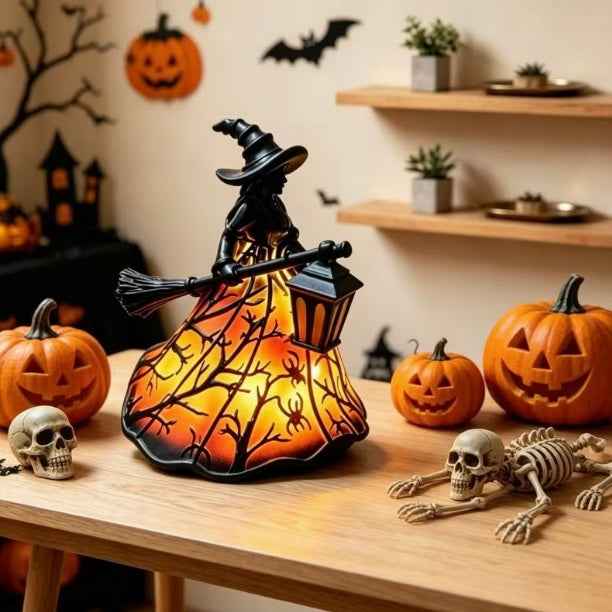 💡Gothic Style Decorative Table Lamp with Warm Ambient Glow 🖤