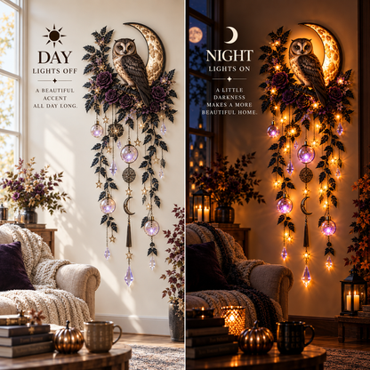 Enchanted Moon Animal Wall Light
