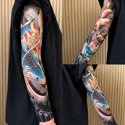 🖤 UV Protection Tattoo Arm Sleeves for a Cool Streetwear Look 🔥