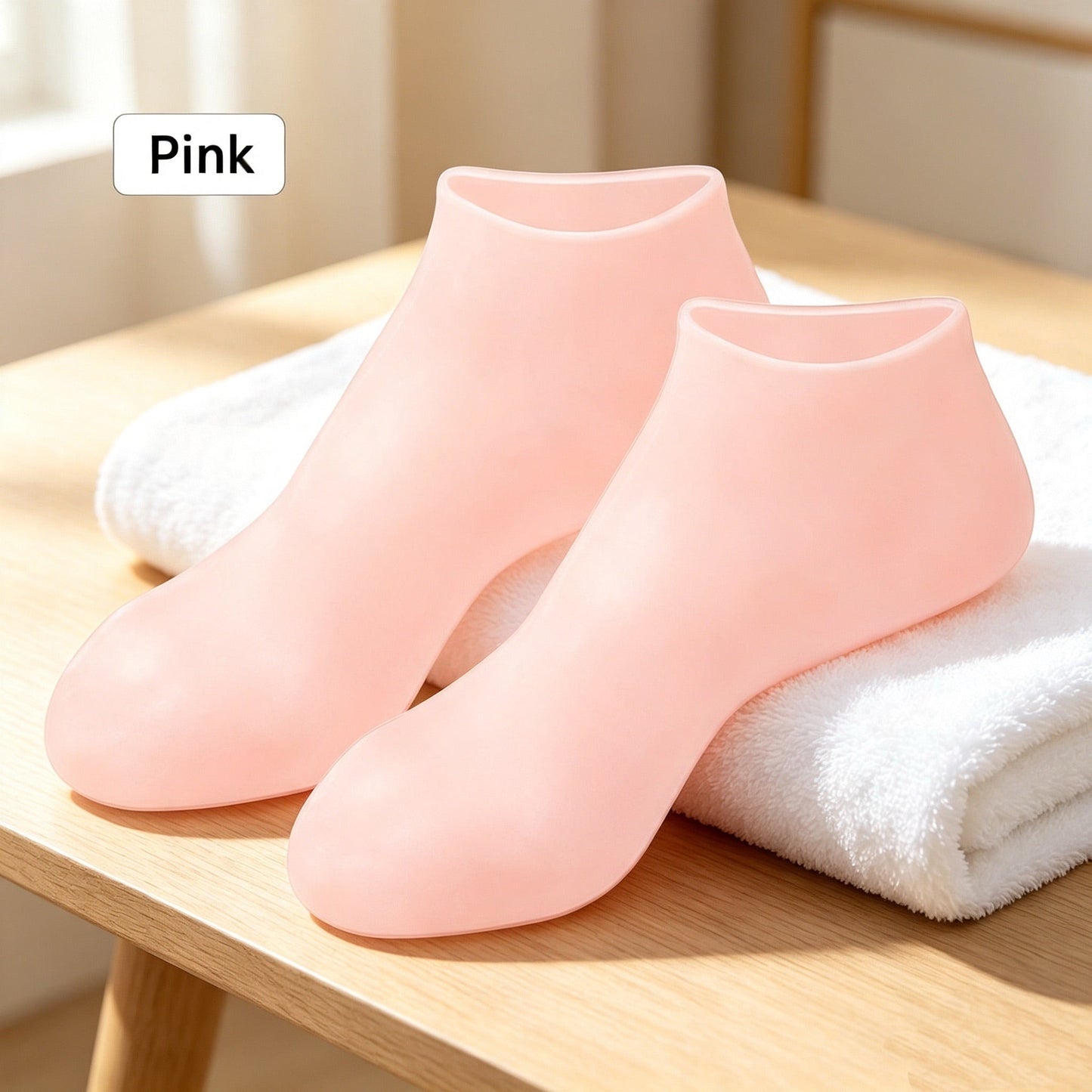 Silicone Protective Moisturizing Foot Socks for Foot Care