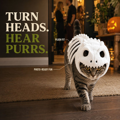 👻Glow-in-the-Dark Dinosaur Skeleton Pet Costume