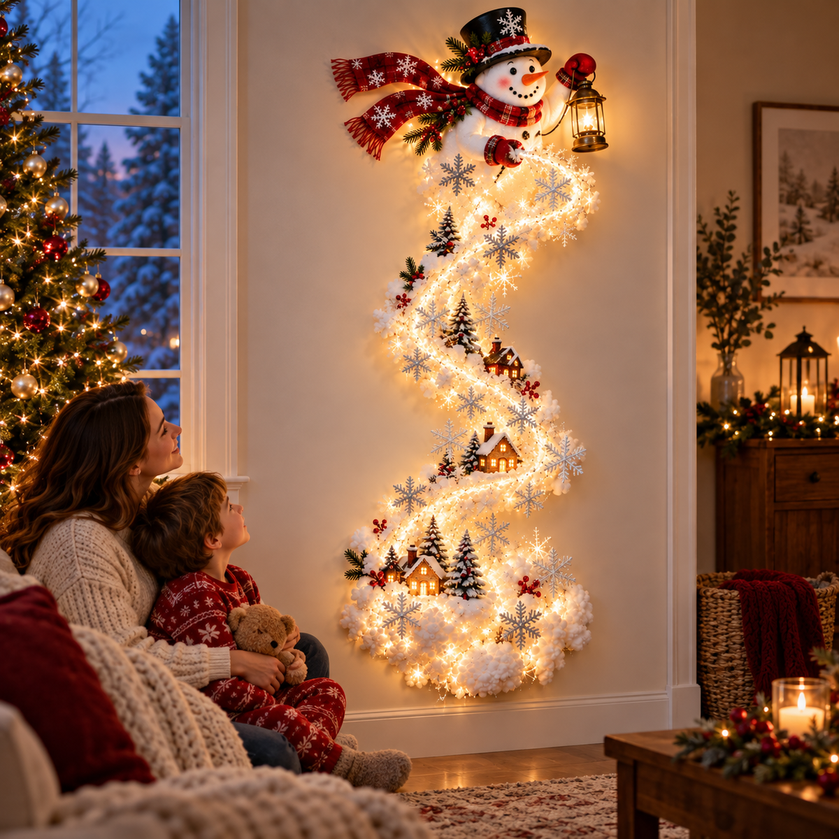 ✨ Christmas Magic Trail Wall Light - A Little Christmas Magic, Right on Your Wall