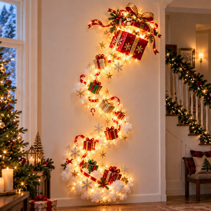 ✨Christmas Magic Trail Wall Light - A Little Christmas Magic, Right on Your Wall