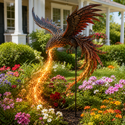 🔥Solar Powered Phoenix Fire Garden Light