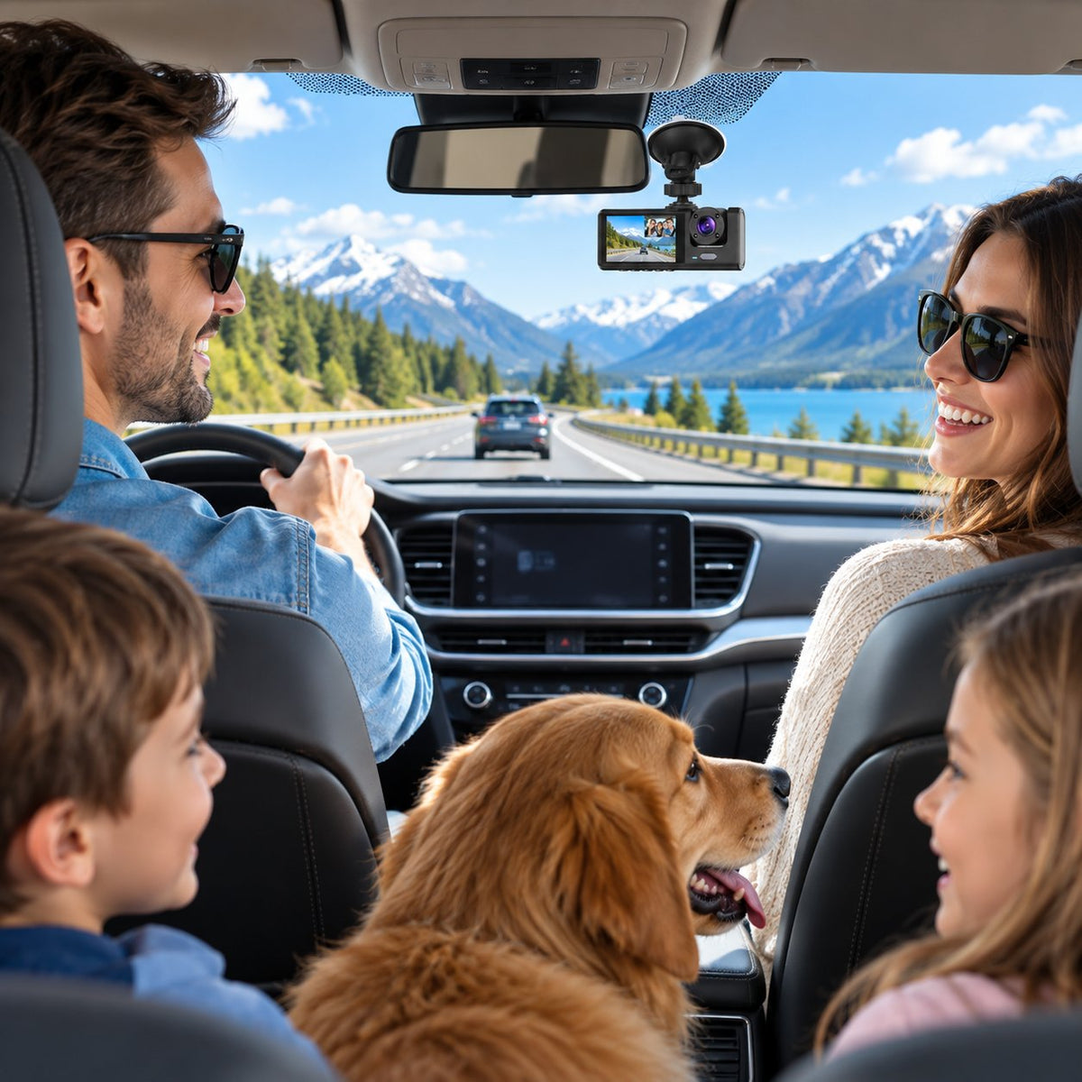 360° Protection Dash Cam: Never Drive Blind Again! 🚗🛡️