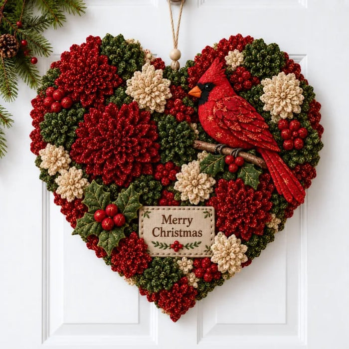 Cardinal Christmas style