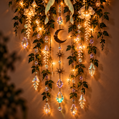 Enchanted Moon Animal Wall Light