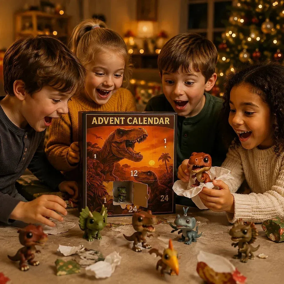 🦖Dinosaur Advent Calendar, 24‐Day Christmas Countdown Calendar