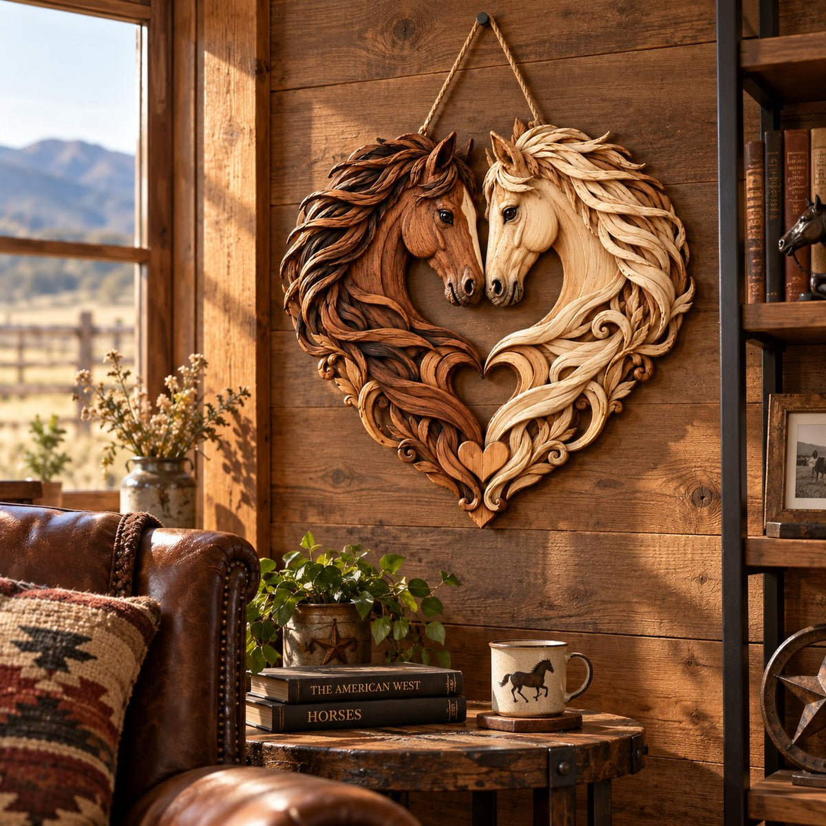 Rustic Farmhouse Horse Décor
