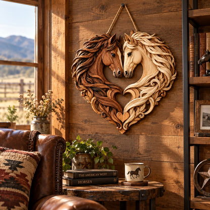 Rustic Farmhouse Horse Décor