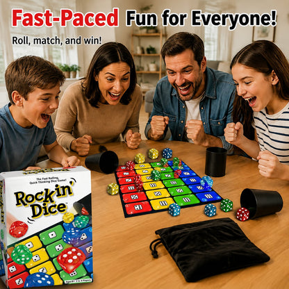 🎲Rocking Dice Game for Family Game Night & Parties