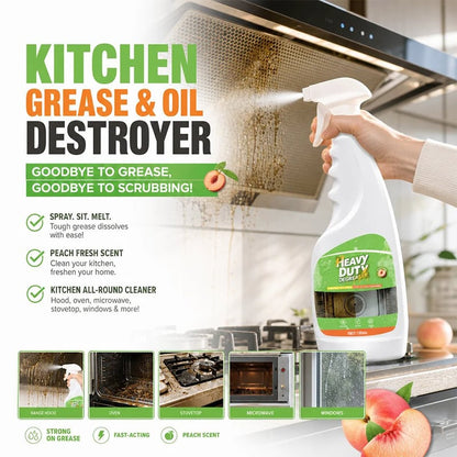 🏆Heavy Duty Kitchen Degreaser Spray