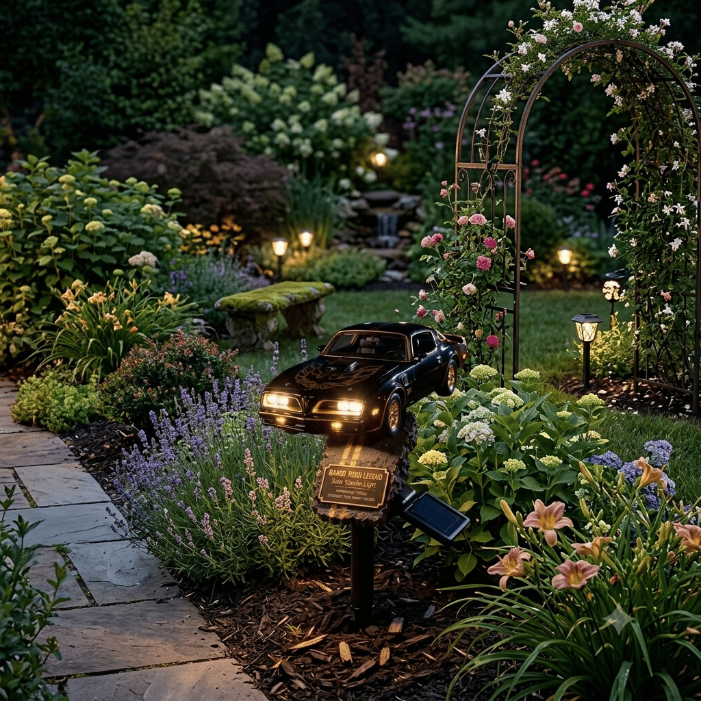 🏎️Bandit Road Legend Muscle Car Solar Garden Light