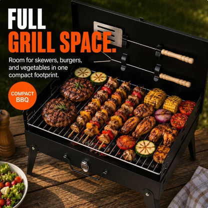 🎁Hot Sale Promotion 49% OFF🔥 Hand luggage barbecue grill