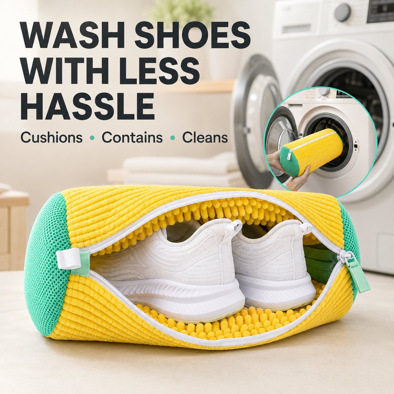 ⚡ Limited-Time 50% OFF – Laundry Shoe Washing Bag for Washing Machine