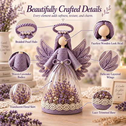 🔥 LAST DAY 49% OFF - 🌸🎁 Lighted Floral Angel Figurine
