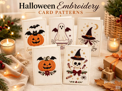 🔥LAST DAY 50% OFF - 🌲 🪡 Christmas Hand Embroidery Card DIY Kit | Stitch Your Way Into the Christmas Spirit ✨ 🎁