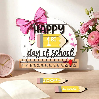 📚Reusable Back-to-School Milestone Board – Kids' Growth Photo Prop