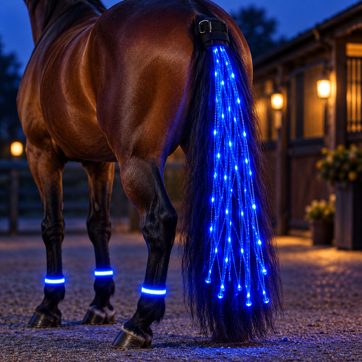 MoonRein™ — LED Horse Riding Light Set