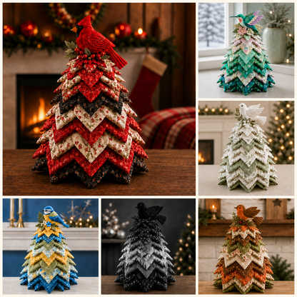 🔥49% Off Last Day -Quilted Christmas Tree DIY Kit