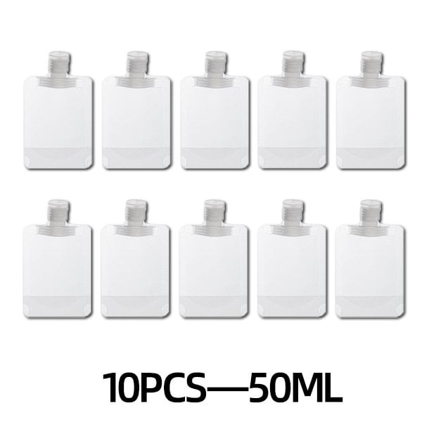 🌷Summer SALE - Portable Travel Fluid Makeup Packing Bag(10 Pcs)