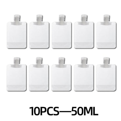 🌷Summer SALE - Portable Travel Fluid Makeup Packing Bag(10 Pcs)