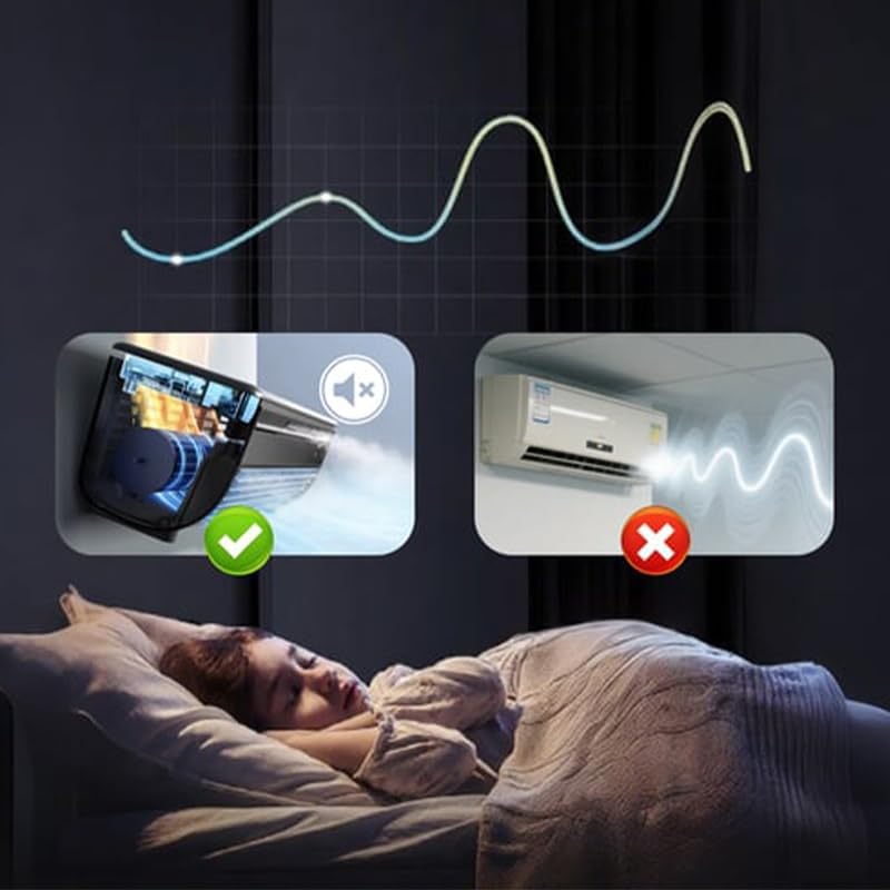 🔥Last Day 50% OFF - ❄️💨Upgraded 3 Wind Modes Portable Wireless Wall Mounted Air Conditioner