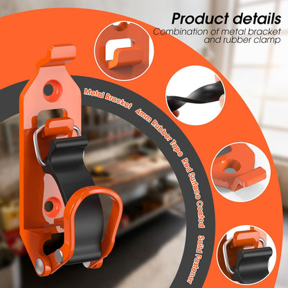 🔧All-Weather Metal Shovel Bracket | Rust-Proof Roof Rack Organizer Set – Holds Up to 124lbsA
