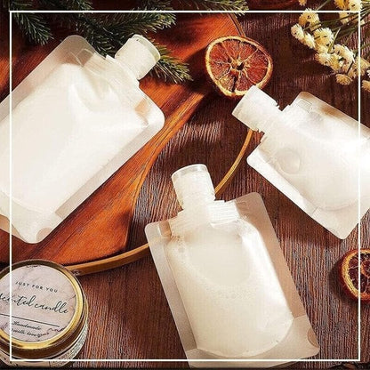 🌷Summer SALE - Portable Travel Fluid Makeup Packing Bag(10 Pcs)