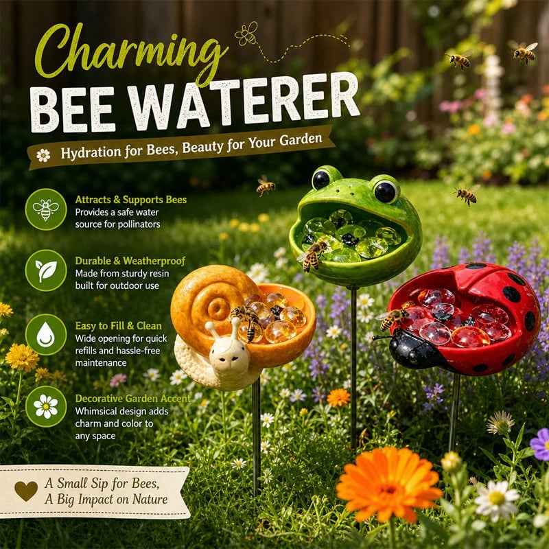 🐝 Animal Watering Station | Perfect for Beekeepers & Garden Dads