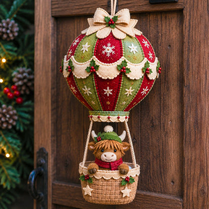 🎈 Christmas Hot Air Balloon Hanging DIY Kit