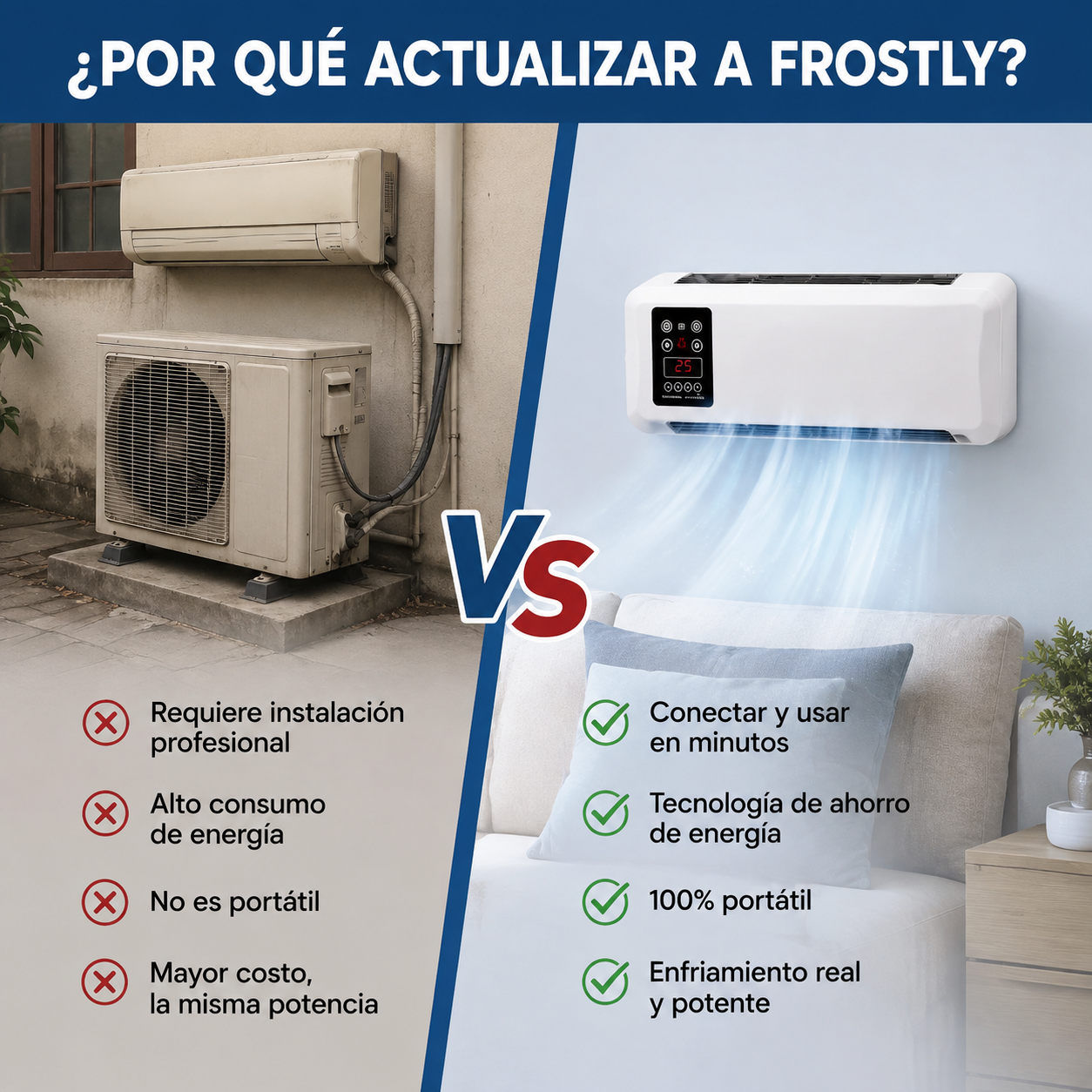🔥Limited Discount🔥Ductless Portable Air Conditioners No Windows Needed