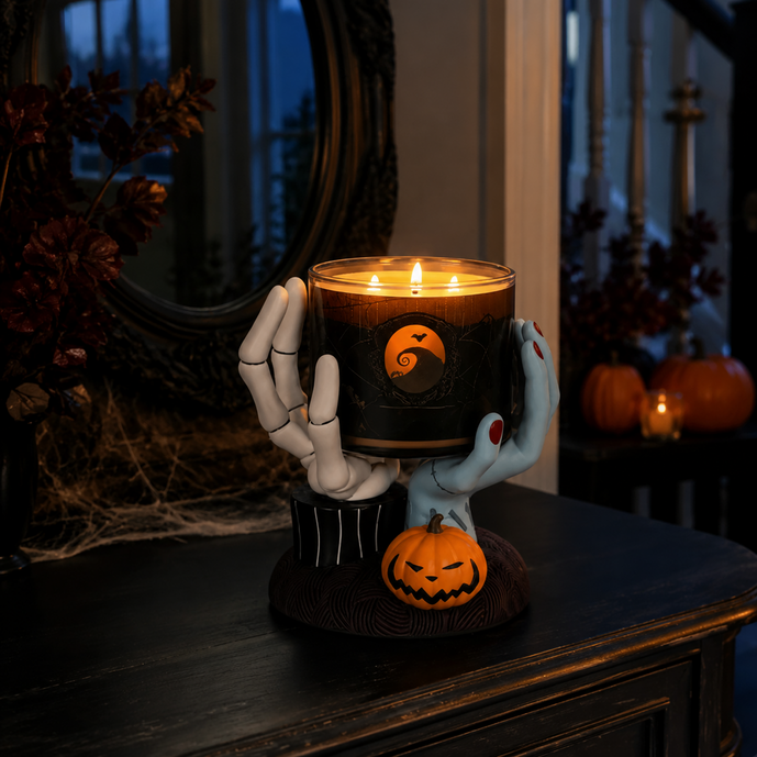 Skeleton Candle Holder