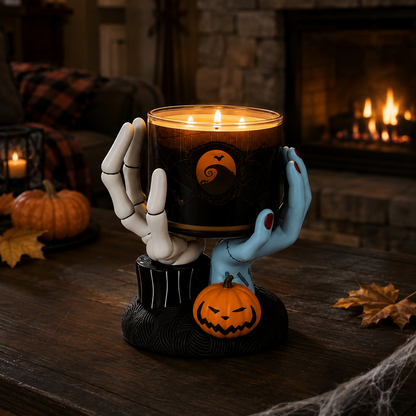 Skeleton Candle Holder