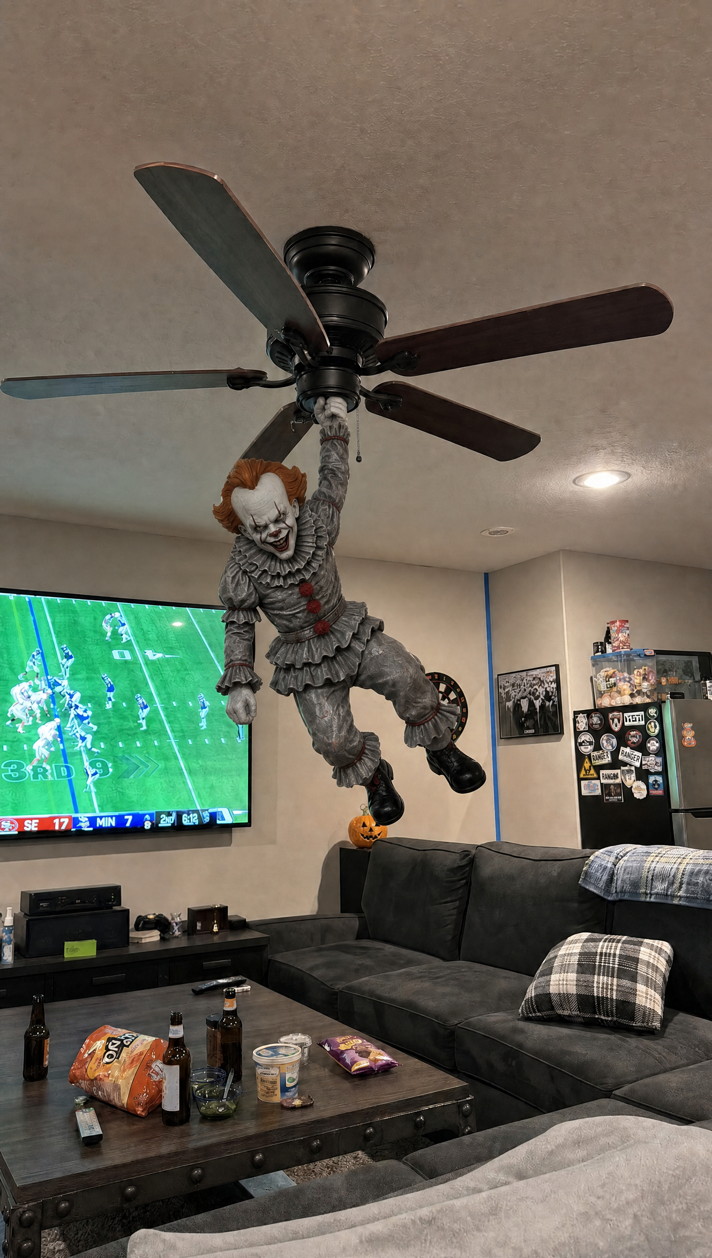 🔥 Limited Halloween Sale – Turn Your Ceiling Fan Into A Spooky Horror Decoration