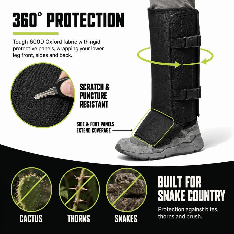 🐍Tactical Snake Bite Protection for Hunting & Outdoor