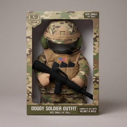 🔥 Limited-Time 50% OFF✨Pet Tactical Soldier Uniform