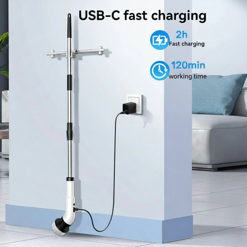 ⚡55% OFF TODAY——9-in-1 Electric Scrubber