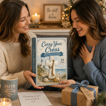 Faith Advent calendar given as a thoughtful Christmas gift