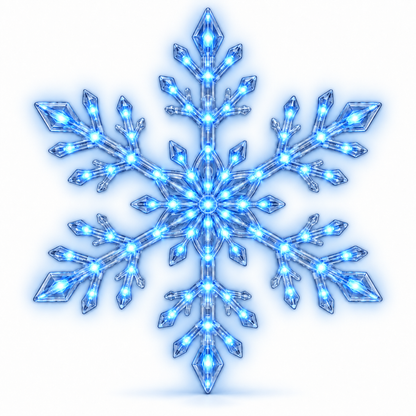 ❄️ Christmas Sale 49% OFF❄️ LED Snowflake Wall Light Set – Remote-Controlled Christmas Winter Decor